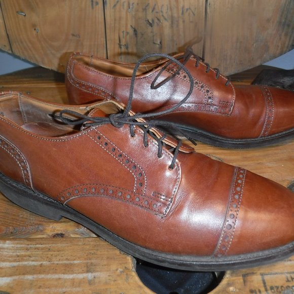 Allen Edmonds Brown Leather Mens 9.5 B Narrow main image 5